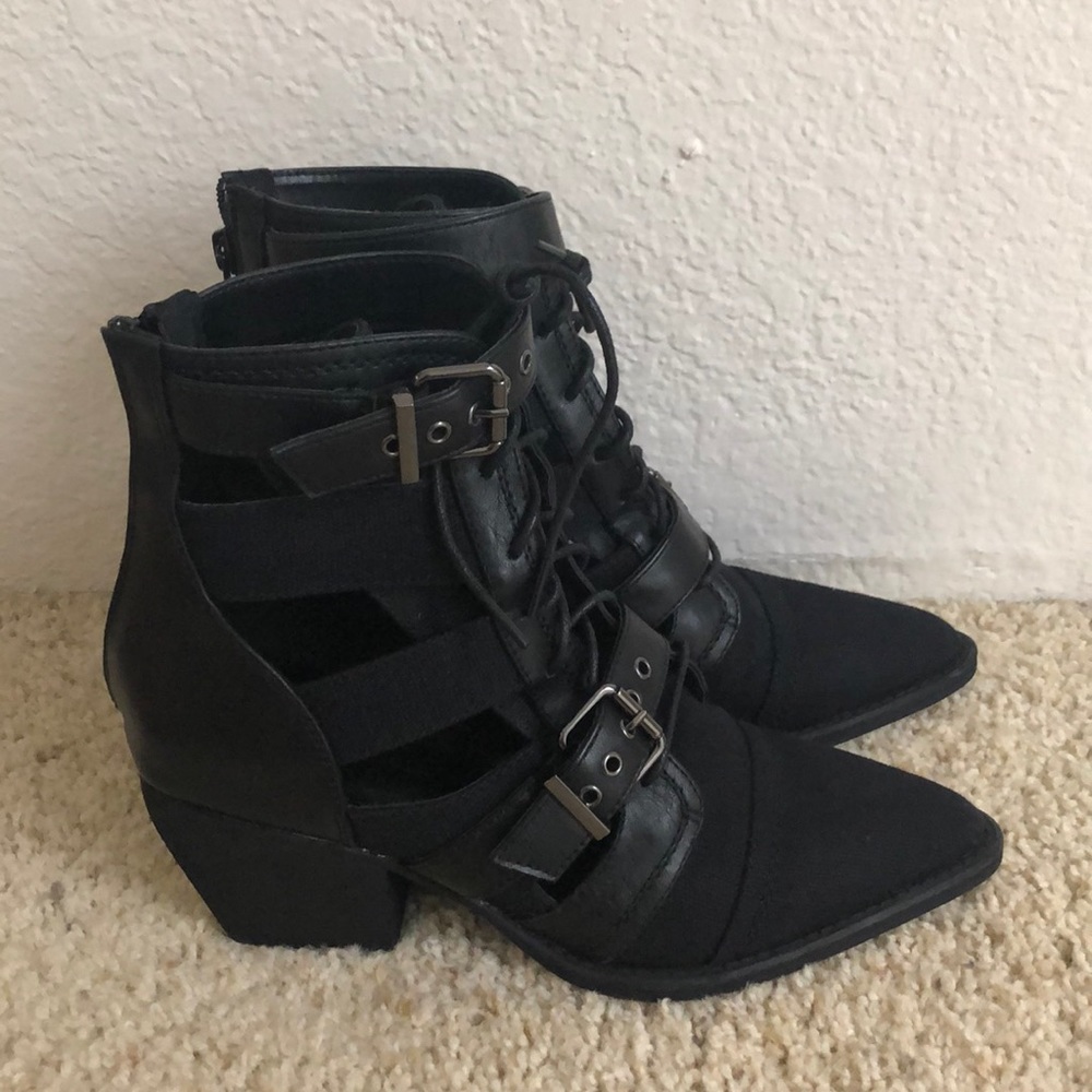 Black Booties - Picture 2 of 4